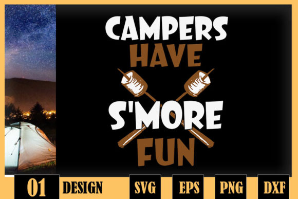 Crafty Fun with Campers Have S more Fun Campfire Camping Graphics