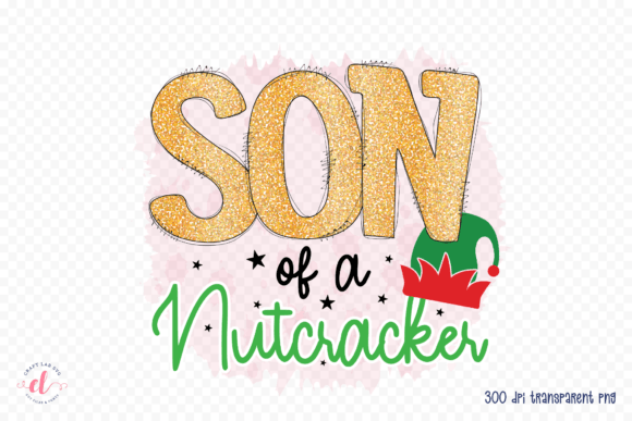 Fun Christmas Graphic for Crafts and Marketing