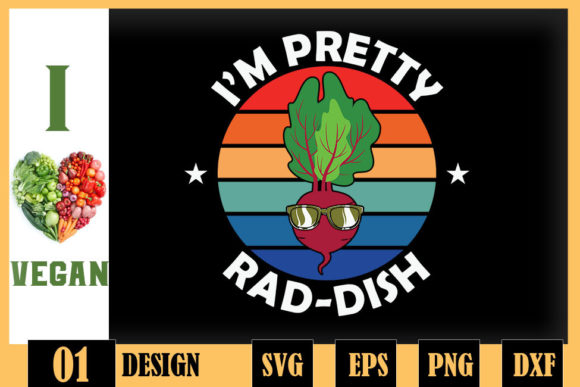 Im Pretty Radish Vegan Vegatable
