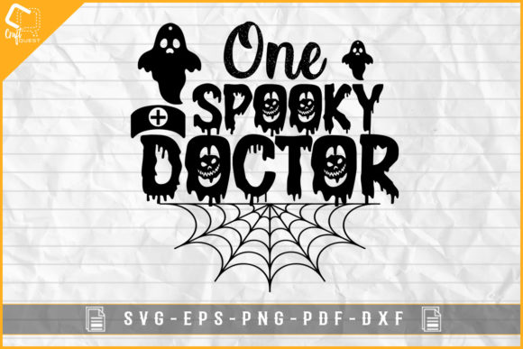 One Spooky Doctor Graphics for Crafts