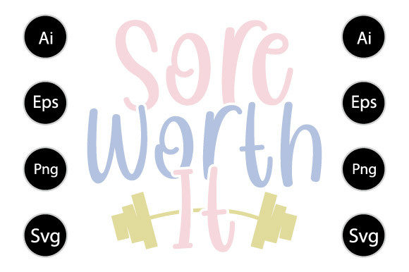 Sore Worth It Graphics for Local Business Branding