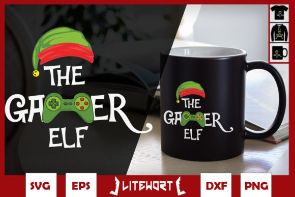 The Gamer Elf Graphics for Crafts