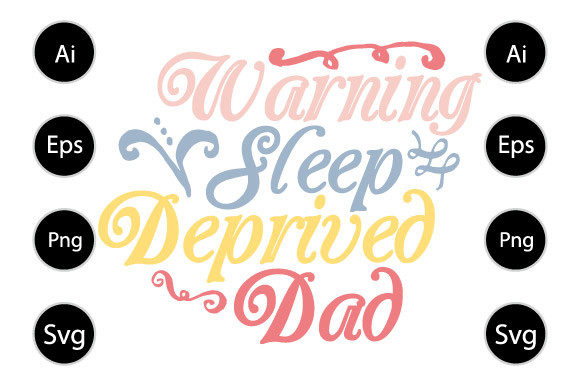 Warning Sleep Deprived Dad T Shirt