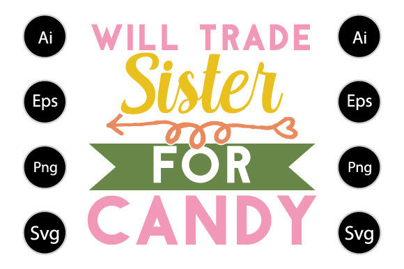 Will Trade Sister For Candy Graphics Boosts Editorial Design